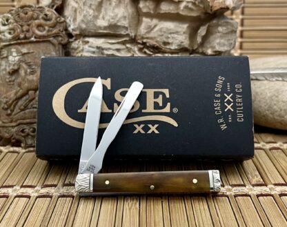 Case XX Heartbeat Baby Doc – Custom Antique Bone Pocket Knife - Image 4
