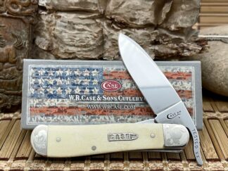 Natural Bone Bullet Scrolled Russlock – Case XX 2019