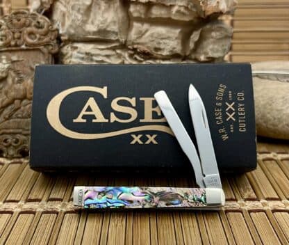 Case XX Abalone Baby Doc Knife – Velvet Box