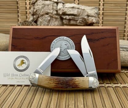 Mammoth Ivory Sowbelly Knife – Wild Horse Custom