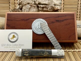 Mammoth Tooth and Onyx Barlow | Wild Horse Custom #01/25