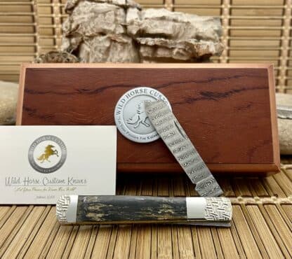 Mammoth Tooth and Onyx Barlow | Wild Horse Custom #01/25
