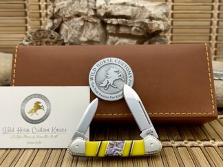 Abalone & Yellow Spiny Baby Butterbean Knife – #1 of 5