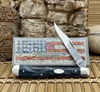 Case XX Black Pearl Slimline Trapper Knife
