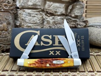 Case XX USA Harvest Orange Medium Stockman Knife