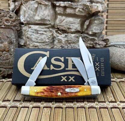 Case XX USA Harvest Orange Medium Stockman Knife