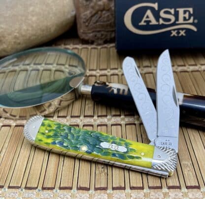 Case XX Engraved Apple Bone Trapper Custom #03 - Image 2