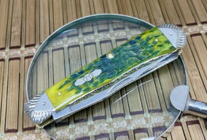 Case XX Engraved Apple Bone Trapper Custom #03 - Image 3