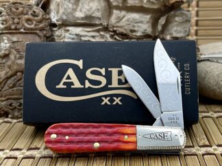 Case XX Engraved Indian Paintbrush Barlow Knife