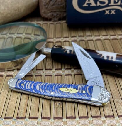 Exquisite Case XX Scrolled Blue Sycamore Whittler: #02 of 10 - Image 3