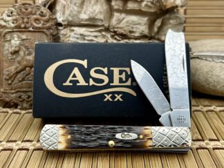 Scrolled Peachseed Amber Razor Barlow – Case XX Custom