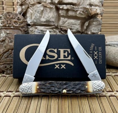 Case XX Scrolled Peachseed Bone Muskrat Knife – #015/100 - Image 4