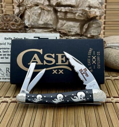 David Yellowhorse Onyx Halloween Knife