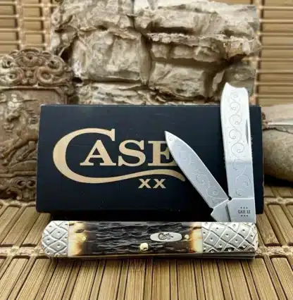 Peachseed Amber Bone Razor Barlow – Case XX Custom