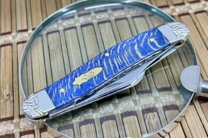Vivid Engraved Blue Sycamore Stockman: #01/10 Exclusive Treasure - Image 3