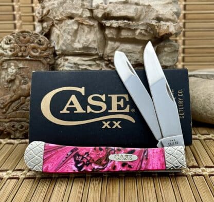Engraved Black Salmon Trapper Knife