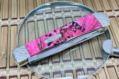 Dazzling Engraved Black Salmon Trapper: Exclusive USA-Crafted Jewel - Image 2