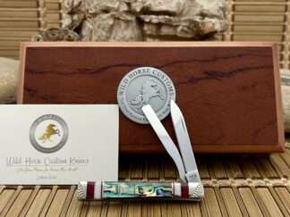 Abalone Jasper Baby Doc Knife | Case XX Custom