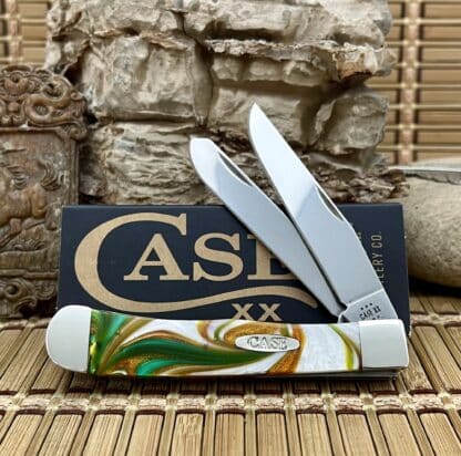 Emerald Pearl Trapper Pocket Knife | Case XX