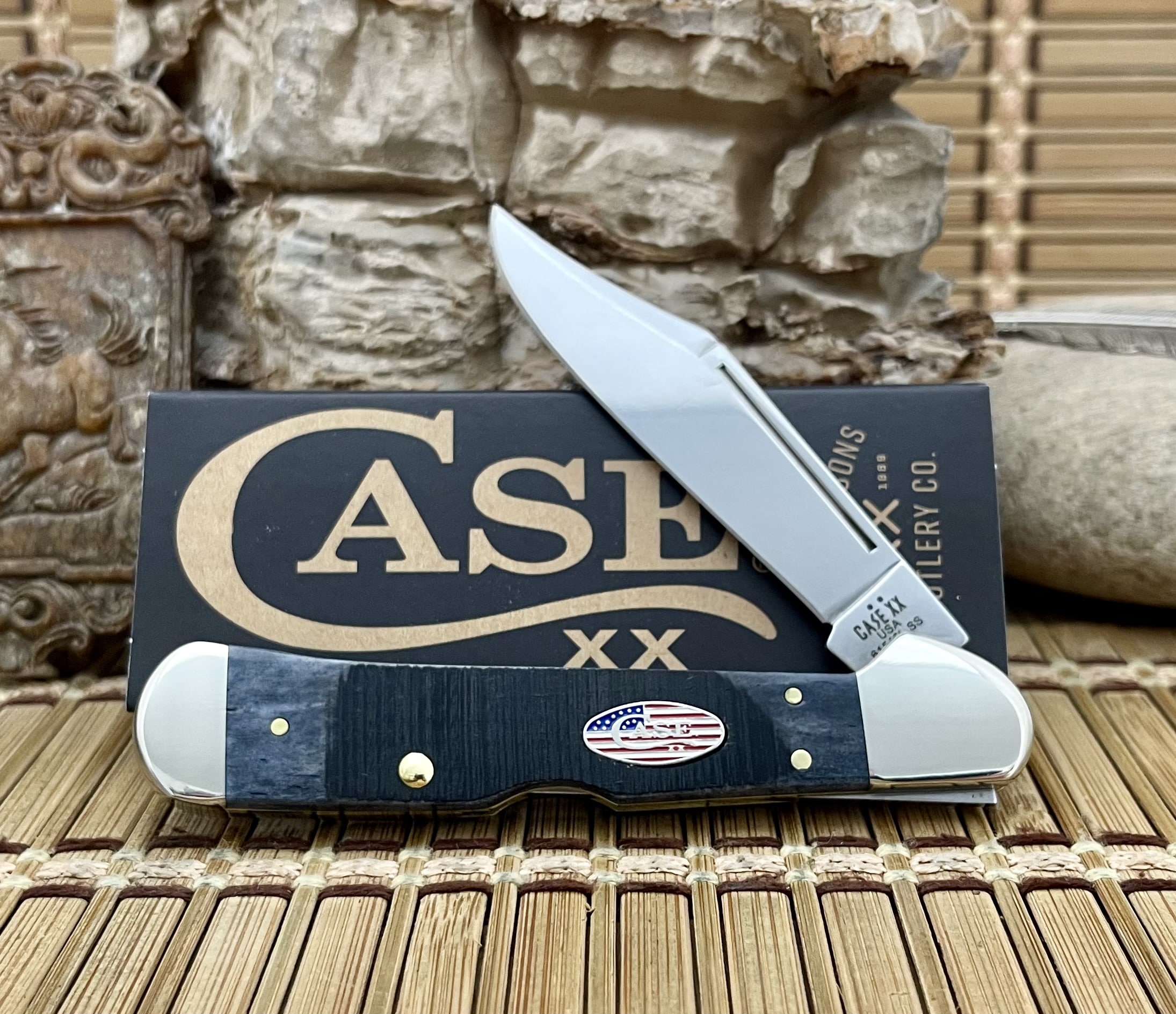 Gray Bone Copperlock Knife | Case XX 2025