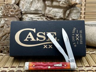Case Custom Indian Paintbrush Bone Scrolled Baby Doc | #02