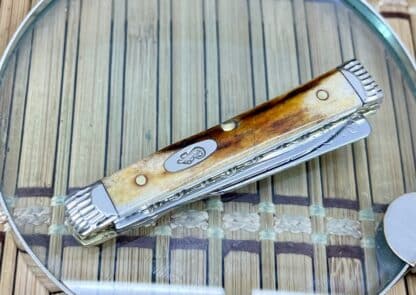 Case XX USA Custom Genuine Red Stag Engraved Baby Doc Doctors Knife #02 – 1 of 50 Made - Image 3