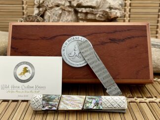 Case Wild Horse Custom Razor Barlow Knife | J. Kidd