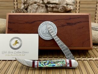 Case Abalone Toothpick Knife | Wild Horse Custom