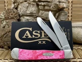 Stunning Case Pink Salmon Trapper Pocket Knife
