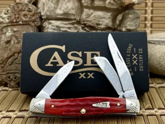 Stunning Case Indian Paintbrush Stockman Pocket Knife