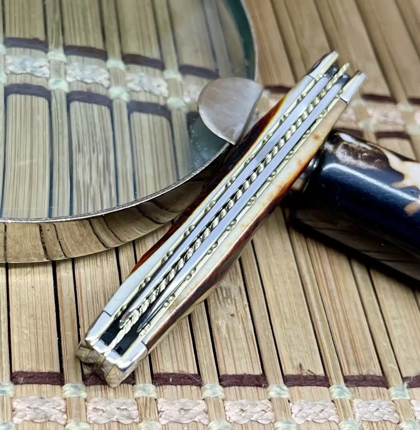 Case XX Custom Baby Doc Red Stag Pocket Knife #4 - Image 2