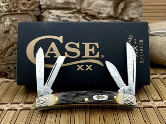 Case Amber Bone Small Congress Knife | Wild Horse Custom
