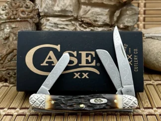 Case XX Amber Bone Stockman Pocket Knife | Hand-Fired