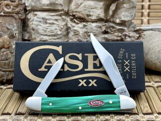 Elegant case green pearl kirinite pen knife