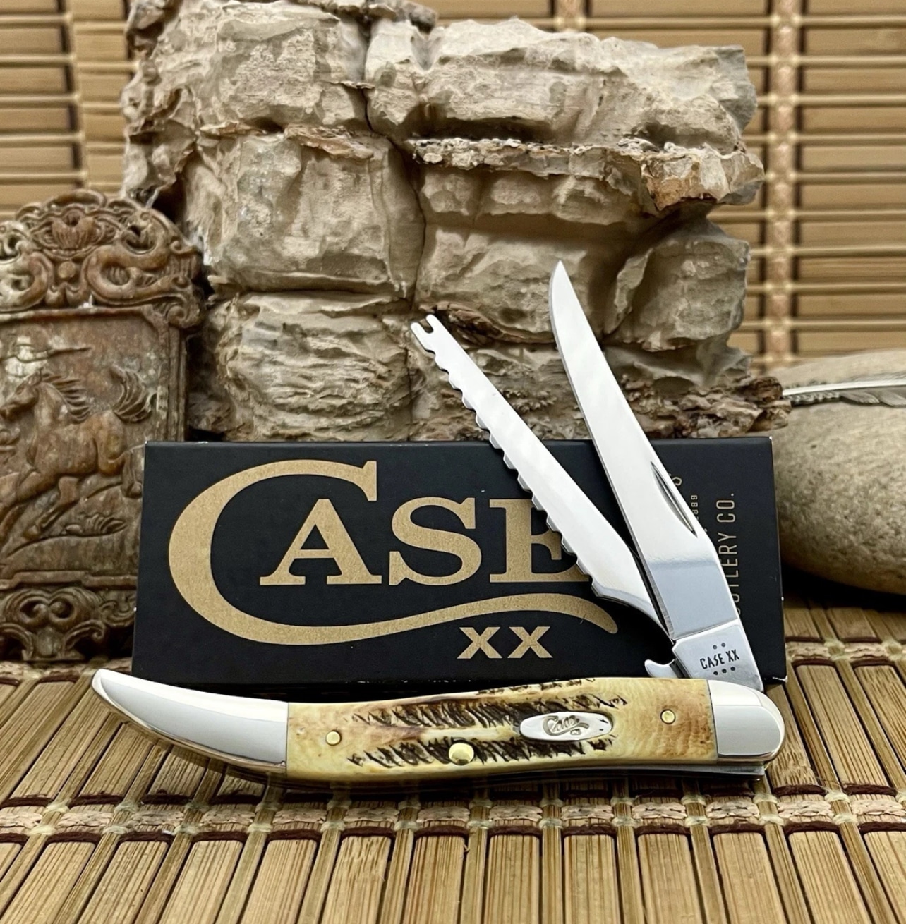 case bone stag fishing knife - Case XX 2025 Fishing Knife