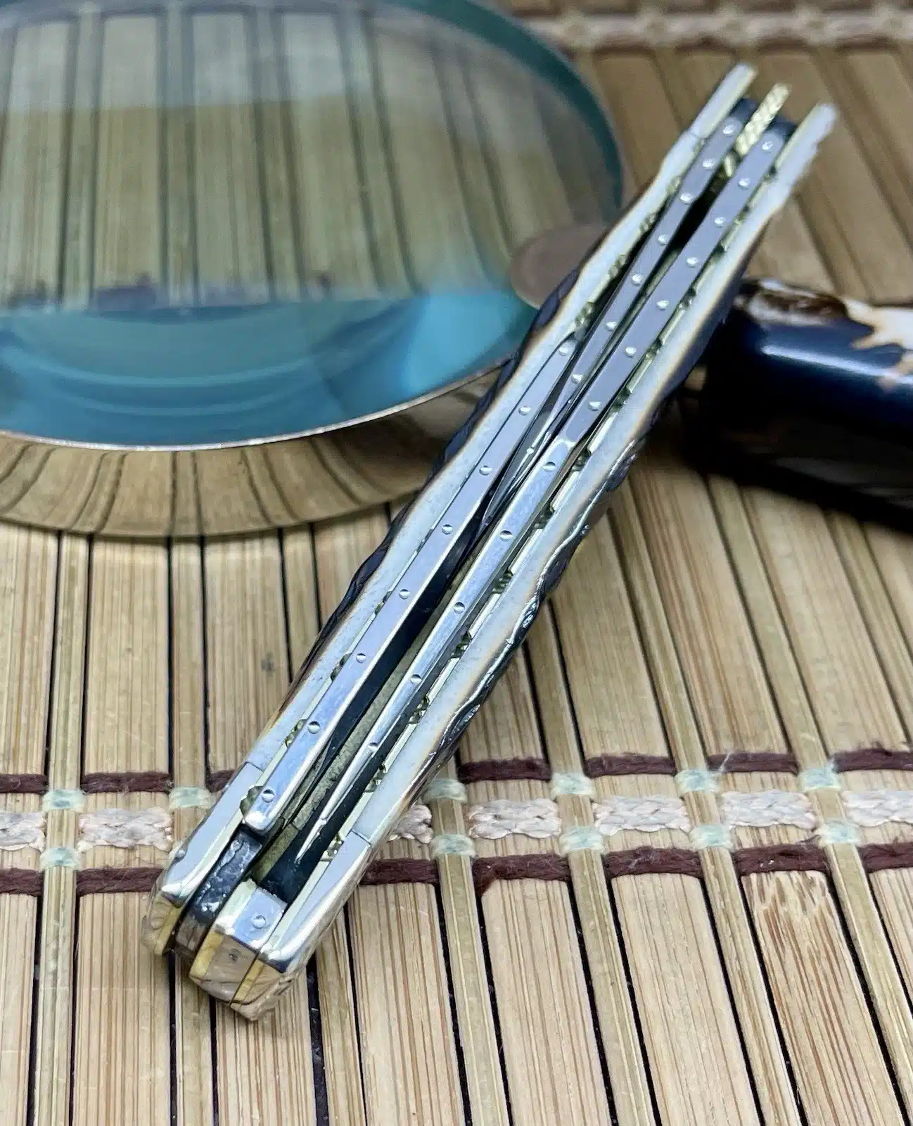 CUSTOM Case XX Large Stockman Pocket Knife - Hand-Fired Amber Bone - #52/100 - Image 2