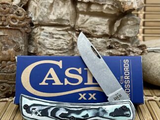Exceptional case xx seafoam green burl g10 s35vn sod buster jr knife