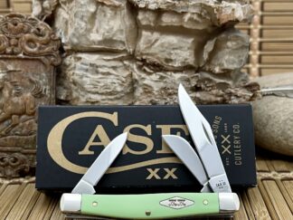 Stunning case xx smooth mint green medium stockman pocket knife