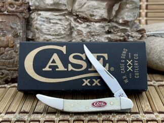 Stunning case xx smooth natural bone toothpick pocket knife