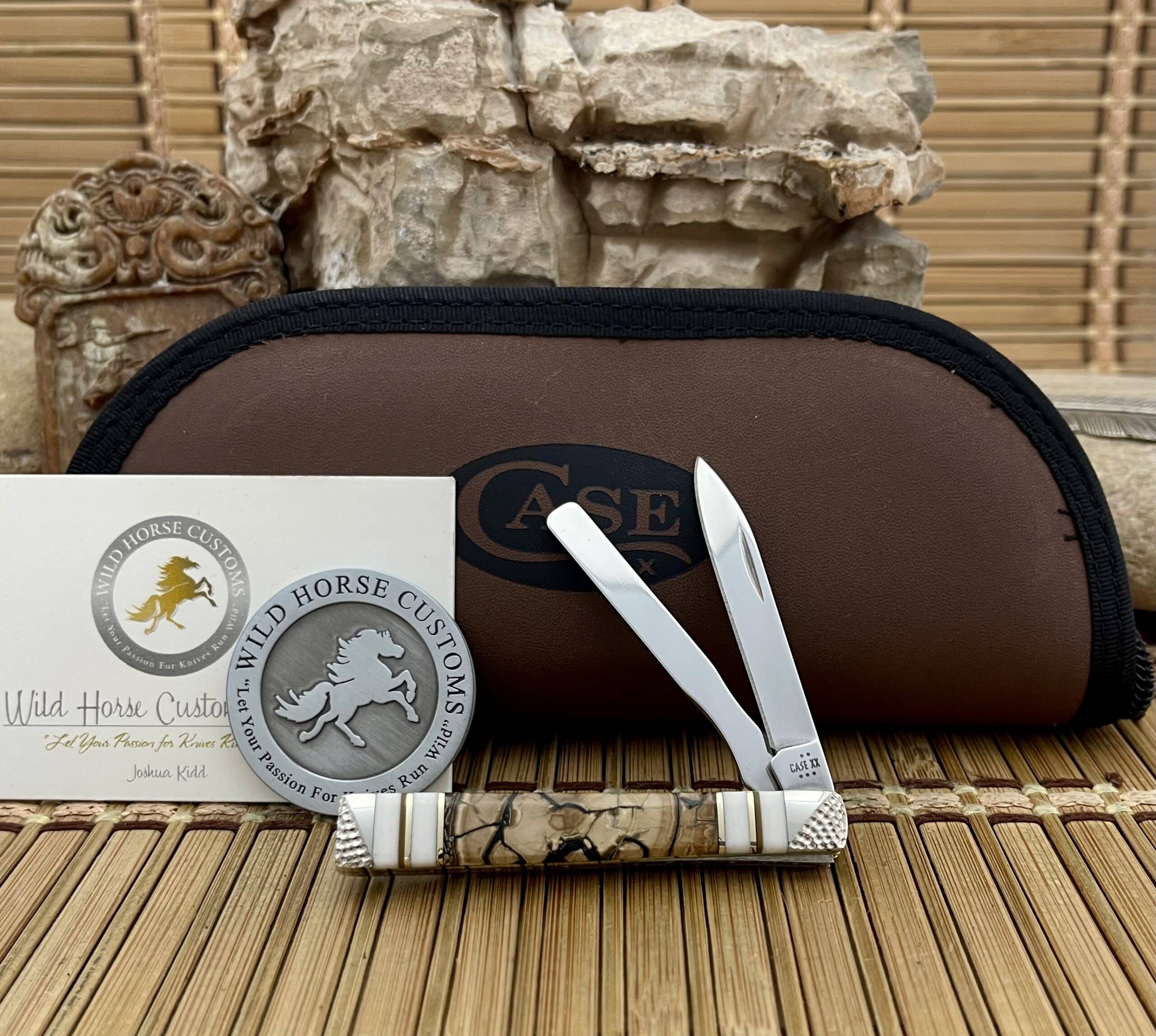 case mammoth fossil doctor knife | Case XX
