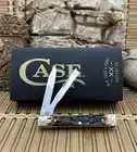 Case XX Custom Hand-Fired Peachseed Amber Bone Baby Doc Pocket Knife #12 - Image 2