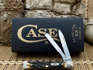Exceptional case xx peachseed amber bone baby doc pocket knife