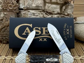 case xx amber bone canoe pocket knife
