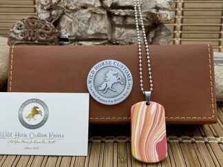 conch shell dog tags | Pink Conch