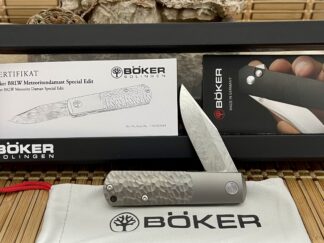 boker meteorite damascus knife | Platinum Edition
