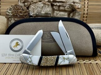 case white turquoise sowbelly knife | Case XX