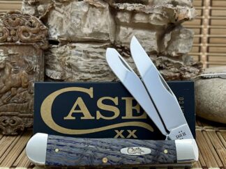 case blue curly oak trapper | Case XX