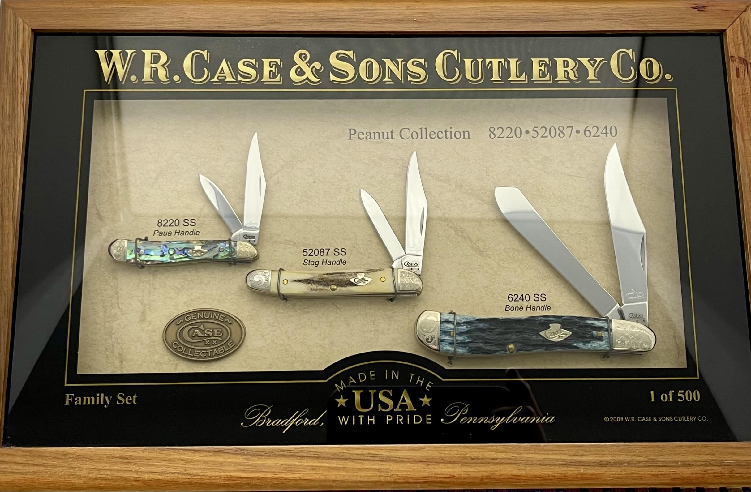 case peanut collection knives | Case XX