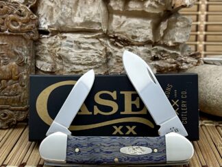 case blue curly oak canoe | Case XX