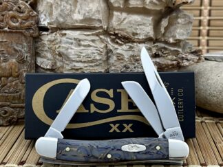 case blue curly oak stockman | Case XX